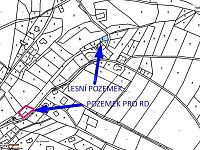 Prodej zasíťovaného  stavebního pozemku 400 m2 s č. popisným + lesní pozemek 169 m2, Vysoké nad Jizerou - 2