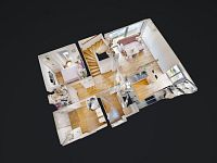 Prodej nového doku 6+kk, terasa, pozemek 421 m2, příjemná lokalita, Veleň - 11