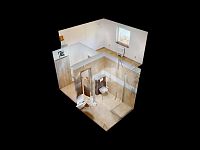 Pronájem bytové jednotky 1+kk, 32m2, Senožaty, okres Pelhřimov  - 3