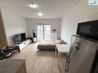 Prodej bytu 1+kk/S/G, 25 m2, novostavba, Praha  - 3