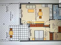 Pronájem bytu 2+kk/T/G, 54 m2, novostavba, nezařízený, Praha 5 - Jinonice - 14