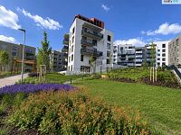 Nový byt 2+kk, 51,2 m² + lodžie 5,7 m² + sklep 5,9 m2, novostavba Skanska | Praha 12 Modřany - vnitroblok