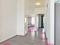 Prodej prostorného družstevního bytu 3+kk, 84,8 m² s garážovým stáním a terasou  – Liberec, Jeronýmova - 6