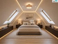 Nezařízený byt 2+kk, 64 m2 v Praze 9  ul. Českobrodská - vizualizace