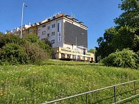 Byt 3+kk/śatna/komora, 50 m2 v Praze 4, Michle ul. Jihlavská  - pohled na dům