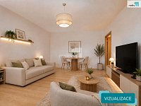 1+kk s velkou lodžií v Hradci Králové – malý byt, velké možnosti - 5