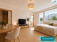 1+kk s velkou lodžií v Hradci Králové – malý byt, velké možnosti - 9