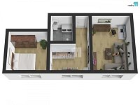 Pronájem bytu 2+1 po kompletní rekonstrukci, Trutnov - 14