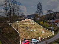 Prodej stavebního pozemku 1200 m2 Liberec - 4