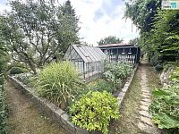 Prodej zahrady 407 m2, chatka, skleník, altánek, Praha - Hrdlořezy