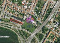 Prodej stavebního pozemku 1428 m2, Žabovřesky, Brno-město - mapy - pozemek.jpg