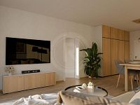 PRODEJ NOVÉHO BYTU 3+KK S TERASOU, ŠROUBÁRENSKÁ, ČB - Obývák3_4K.jpg