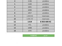 PRODEJ STAVEBNÍ PARCELY 1.316 M2, LIPÍ U ČESKÝCH BUDĚJOVIC - TABULKA PARCELY.jpg