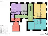 PRODEJ APARTMÁNOVÉHO DOMU "OBECNÁ ŠKOLA", SVĚTLÍK OKR. ČESKÝ KRUMLOV - 2D layout 2np-01.jpg