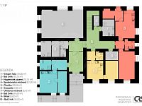 PRODEJ APARTMÁNOVÉHO DOMU "OBECNÁ ŠKOLA", SVĚTLÍK OKR. ČESKÝ KRUMLOV - 2D layout 1np-01.jpg