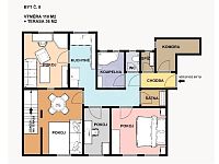 PRODEJ VELKÉHO BYTU 4+1, J. PLACHTY, ČESKÉ BUDĚJOVICE - PŮDORYS.jpg