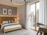 Prodej bytu 1+kk v novém projektu v Černé v Pošumaví budova A 3.podlaží - Bedroom01.jpg