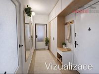 Prodej bytu 2+1, Brno - Lesná, ul. Šrámkova, 56 m2, lodžie, sklep, možná i koupě garáže