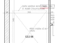 Pronájem garáže 17 m² – Brno, Žebětín, ul. Křepelčí - půdorys GARÁŽ_page-0001.jpg