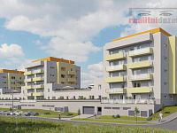 Pronájem novostavby bytu 1+kk s balkonem a sklepem, Brno ul. Křepelčí