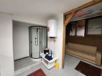 Pronájem oplocené zahrady s chatou, 941 m2, veškeré IS, udírna, k.ú. Bohunice