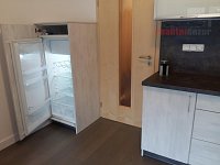 Říčky v O.h. - vybavený apartmán (byt) Orlické hory, 49m2 + terasa 6 m2 - lednice v kuchyni