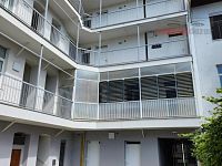 Nájem bytu 2kk 50 m2, část. vybavený, vč. spotřebičů, sklep 5 m2 - Pohled na dům