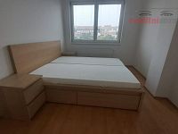 Nájem bytu 2kk + šatna, 56 m2 + balkon 6 m2, sklep 5 m2, kompletně zařízen, vč. park. stání - Ložnice
