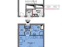 Pronájem bytu 1+kk s terasou, šatnou a sklepem Brno-Žebětín, ul. Sentická - pudorys_page-0001.jpg