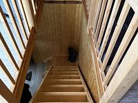 Novostavba chaty na polosamotě u Pelhřimova - Fotka 10