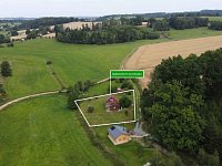 Novostavba chaty na polosamotě u Pelhřimova - Fotka 15