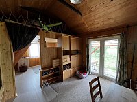 Novostavba chaty na polosamotě u Pelhřimova - Fotka 7