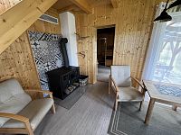 Novostavba chaty na polosamotě u Pelhřimova - Fotka 8