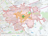 Byt 1+kk se předzahrádkou v novostavbě Zelené kaskády na Praze 9. Téměř dokončeno. - Dosažitelná vzdálenost na kole.jpg