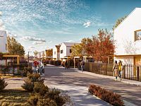 Prodej stavebního pozemku pro výstavbu rodinného domu. - Signature Kolovraty - domy na klíč- podzim - developer GARTAL.jpg