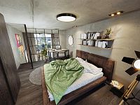 Jedinečné lofty u metra Opatov. Vhodné jako investice nebo vlastní bydlení. - City Lofts Chodov_industrial interier3_Developer GARTAL (1).jpeg