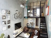 Jedinečné lofty u metra Opatov. Vhodné jako investice nebo vlastní bydlení. - City Lofts Chodov_indistrial interier1_Developer GARTAL (1).jpeg