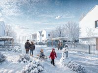 Moderní rodinný dům se zahradou v klidné lokalitě Prahy 10. - Signature Kolovraty - domy na klíč- zima - developer GARTAL.jpg