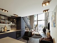 Jedinečné lofty u metra Opatov. Vhodné jako investice nebo vlastní bydlení. - City Lofts Chodov_industrial interier2_Developer GARTAL (1).jpeg