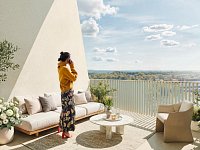 Jedinečné lofty u metra Opatov. Vhodné jako investice nebo vlastní bydlení. - City Lofts Chodov - developer GARTAL - lodžie.jpg