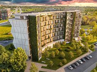 Jedinečné lofty u metra Opatov. Vhodné jako investice nebo vlastní bydlení. - City Lofts Chodov - GARTAL - severní fasáda.jpg