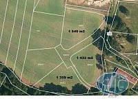 Prodej 3 stavebních pozemků, Šebířov - okr. Tábor