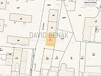 Prodej hezkého bytu 2+1 s lodžií, celková výměra 76 m2, ulice Gen. Govorova, Smiřice. - Mapa katastru nemovitostí