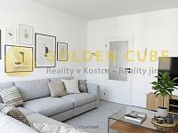 Prodej bytu 3+1, garáž, sklep, balkon, 79m2, Podlešín, okr. Kladno
