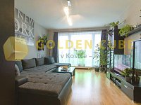 Pronájem bytu 2+1, 58 m2, terasa, sklep, parkovací stání v garáži, Praha - Letňany - 3-Obývací pokoj 1.jpg