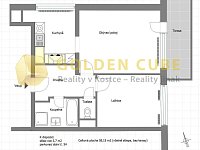 Pronájem bytu 2+1, 58 m2, terasa, sklep, parkovací stání v garáži, Praha - Letňany - 6-Plánek bytu.jpg