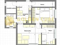 Vícegenerační rodinný dům 150m2, zahrada 461 m2, garáž, Přezletice, Praha - Východ - 06-Plánek patra.jpg