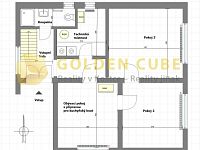 Vícegenerační rodinný dům 150m2, zahrada 461 m2, garáž, Přezletice, Praha - Východ - 12-Plánek přízemí.jpg