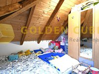 Prodej podkrovního bytu 1+1, 59m2, garáž, Slaný, Nosačická - 17-Ložnice II.JPG