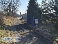 Prodej stavebního pozemku 1.388 m2, Vratislávka, Brno-venkov - Příjezdová komunikace k pozemku